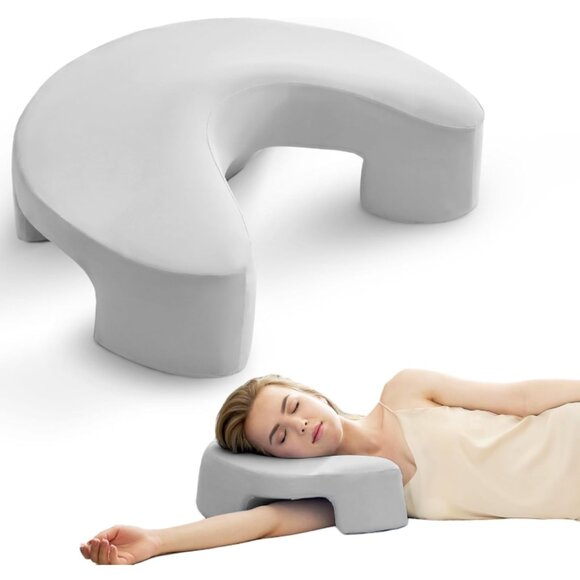 BZTA Other - Side Sleeper Pillow with Arm Hole Memory Foam for Neck & Shoulder Pain Relief